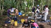 UNF Archaeology team digging at Black Hammock Island to learn more about Indigenous people living there 1,000 years ago