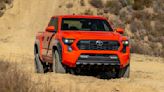 2024 Toyota Tacoma factory accessory list leaked