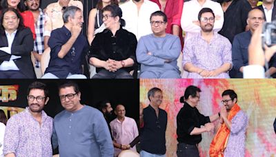 In Pics: Aamir Khan, Raj Thackeray and others at ’Yek Number’ trailer event