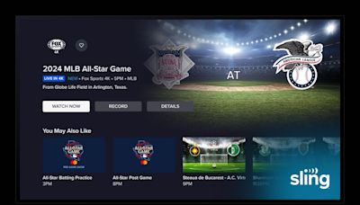 Sling TV Launches 4K Streams with MLB All-Star Game