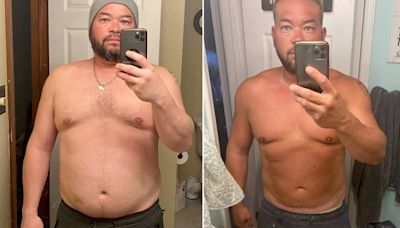 Reality star Jon Gosselin shows off dramatic weight loss in shirtless selfies