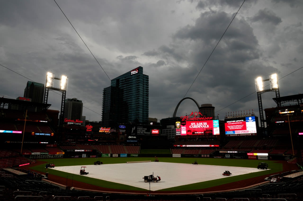 Cardinals postpone series finale with Mets due to storms; makeup game set for August