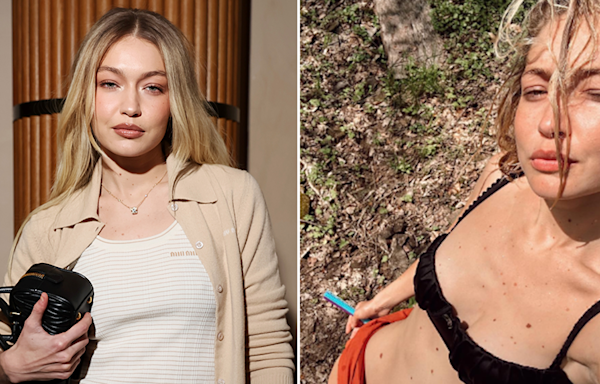 Gigi Hadid shares snaps from secret getaway with Taylor Swift, Travis Kelce and Bradley Cooper