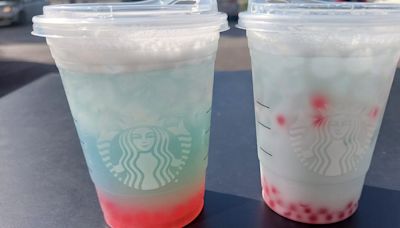 I tried Starbucks' new boba-inspired summer drinks. They looked stunning, but one was really lacking in flavor, and I wouldn't pick them over real boba.