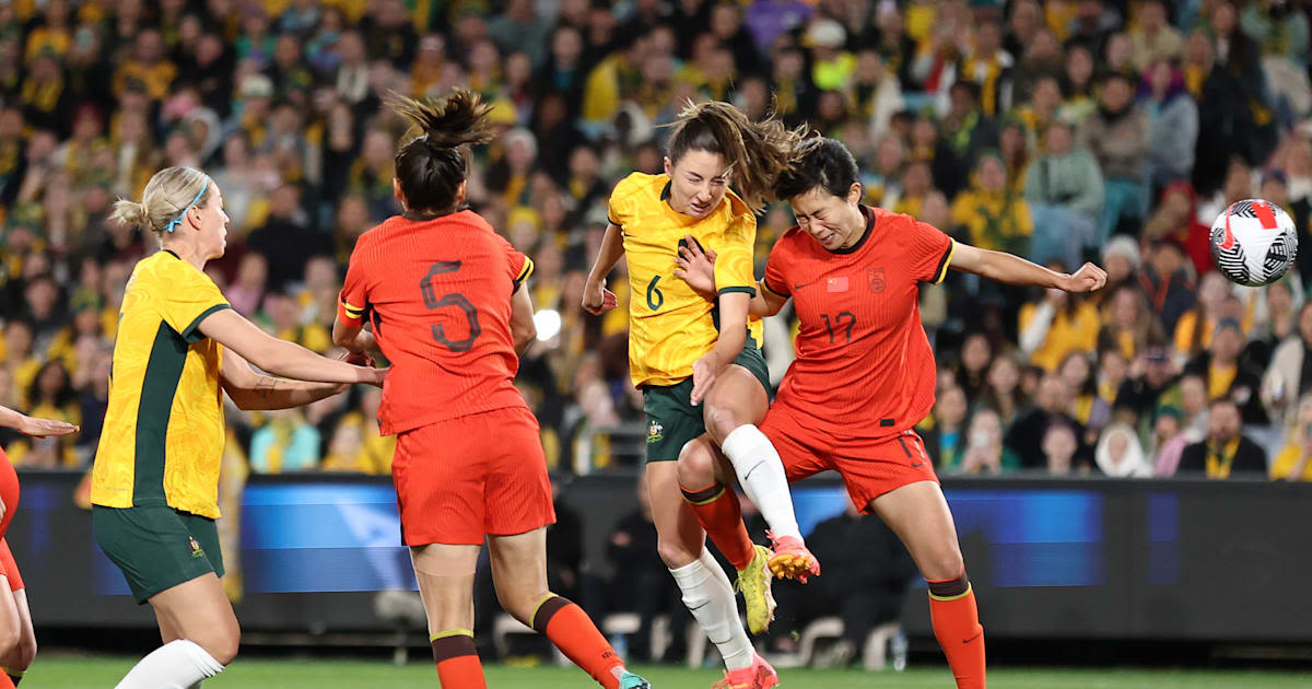 Matildas beat Asian champions China 2-0 in second 2024 football friendly