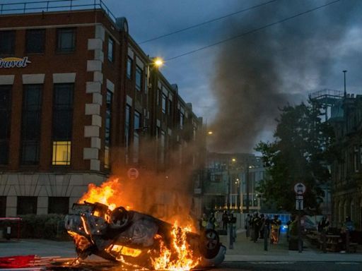 Map shows where riots have broken out across UK with dozens more planned