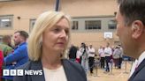 The BBC's Ros Atkins questions Liz Truss following her defeat