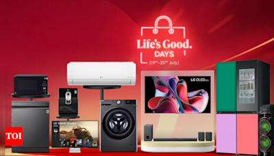 LG launches "Life's Good Days Sale" in India: Discounts on TVs, ACs, and more - Times of India