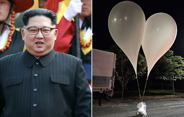 Kim Jong Un Responds to K-Pop with Poop Balloons
