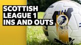 Scottish League 1 ins & outs - summer 2024