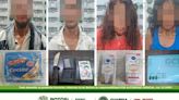 Supuestos ladrones capturados por la Guardia Civil Estatal