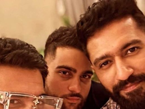 Karan Johar Drops Selfie With Vicky Kaushal, Karan Aujla, Says ‘Tauba Tauba In The House’; See Here - News18