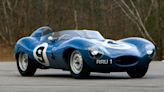 This Rare 1955 Jaguar D-Type Is Among 4 Classic Cars on Display Ahead of Auction