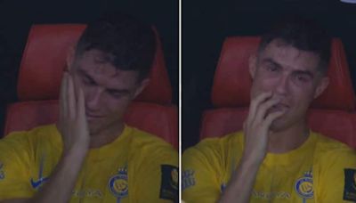Cristiano Ronaldo In Tears After Al-Nassr Suffer Defeat In Saudi Kings Cup Final- WATCH