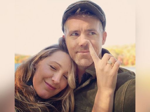 Blake Lively Posts a Unique Family Portrait Promoting Her and Ryan Reynolds’ Upcoming Movies; See Here