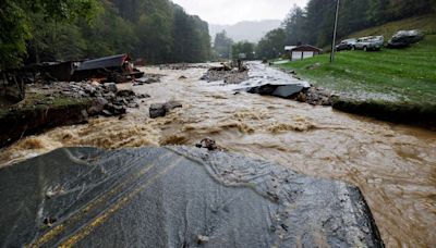 Some North Carolina residents are ‘trapped’ in their homes without food or water after devastating flooding