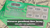 Lotería de Nueva Jersey en vivo: resultados y ganadores del miércoles 4 de septiembre de 2024 - El Diario NY