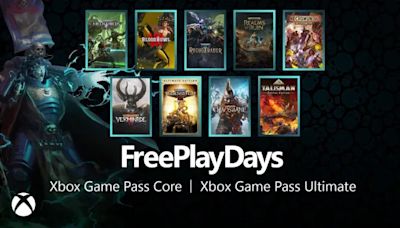 Xbox Free Play Days Feature 9 Warhammer Games