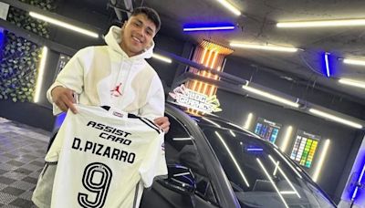 Damián Pizarro, el goleador de Colo Colo personaliza su auto deportivo - La Tercera