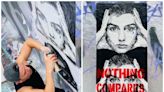 London street artist Pegasus pays special tribute to Sinead O’Connor