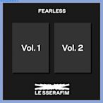 LE SSERAFIM 出道 FEARLESS 迷你1·簽名+簽TO〖奶茶Idol商品】