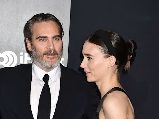 Joaquin Phoenix sparks rumours he has secretly married long-term love Rooney Mara