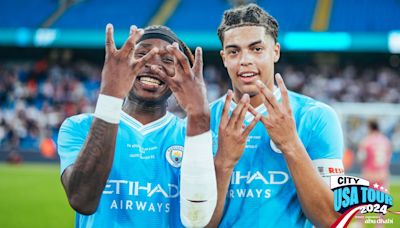 Who are City’s Academy players on tour?