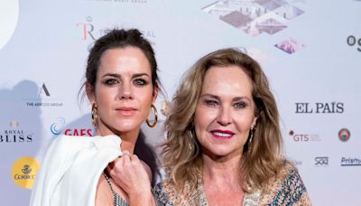 Ana Rodríguez, sobre cómo se llevan su hija, Amelia Bono, y Manuel Martos tras su separación: "Son buena gente los dos"