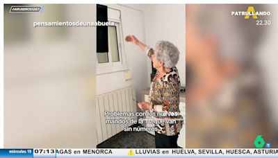 Una señora se queja de que los canales de televisión no estén bien sintonizados: "Yo quiero ver qué número es la 1"