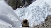 See crews take on a wall of snow blocking Tioga Pass across Sierra. ‘It’s gonna be a while’