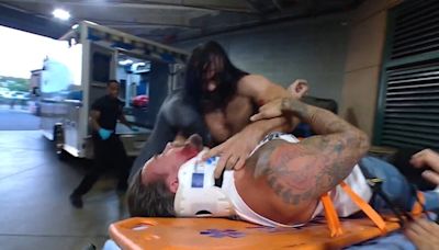 Drew McIntyre Breaks CM Punk's Bracelet, Punk Stretchered Out On 9/2 WWE RAW