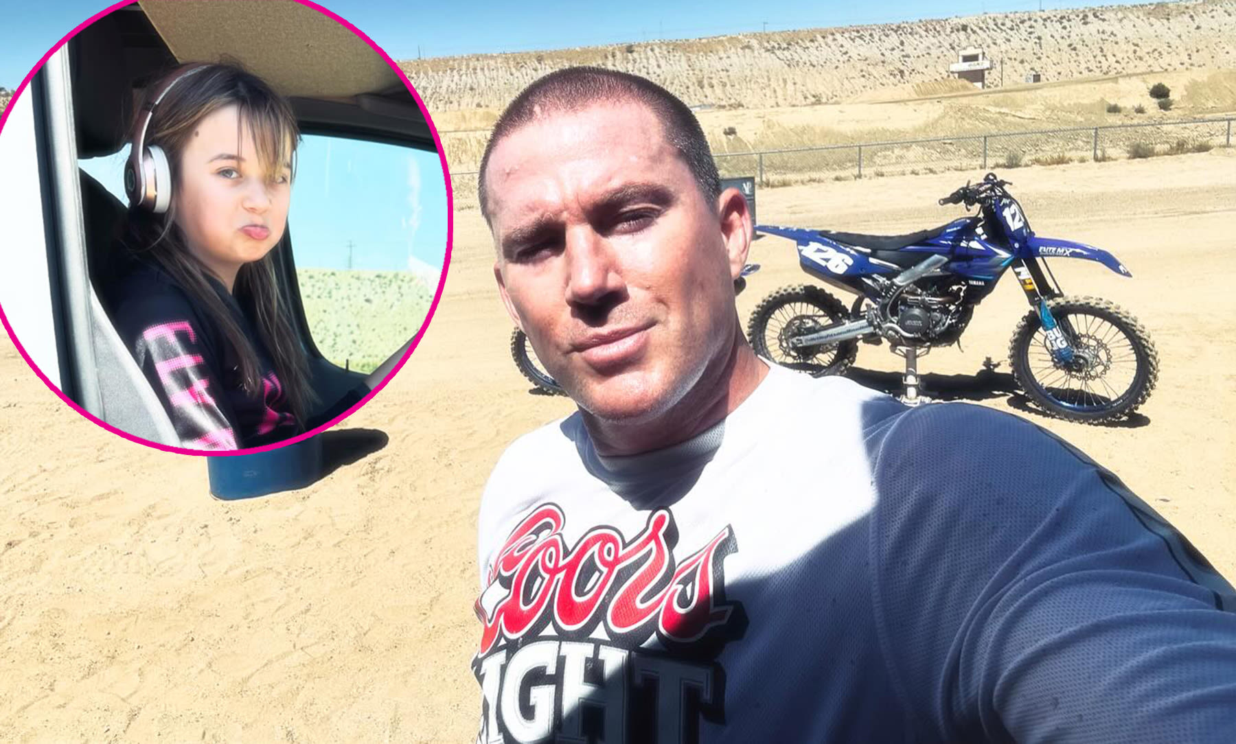 Channing Tatum Goes Biking With Daughter Everly in Rare Pic: ‘Such a Good Day’