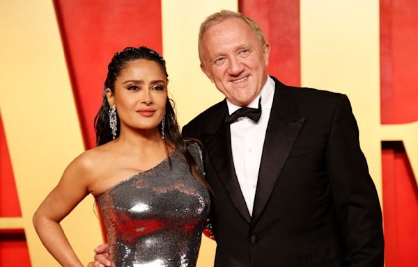 Salma Hayek comparte fotos inéditas de su boda con François Henri-Pinault