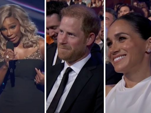 Serena Williams pokes fun at friends Prince Harry and Meghan Markle over Royal feud