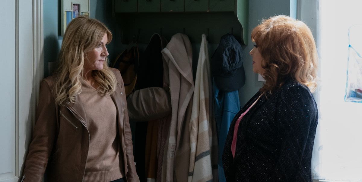 EastEnders’ Elaine and Cindy face off over George betrayal