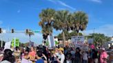 Local organizations host march for reproductive rights in Neptune Beach