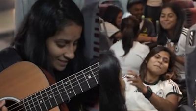 Video: Jemimah Rodrigues Plays Guitar As Indian Women's Team Enjoy Their Bus Journey Ahead Of Asia Cup 2024 Semi-Final