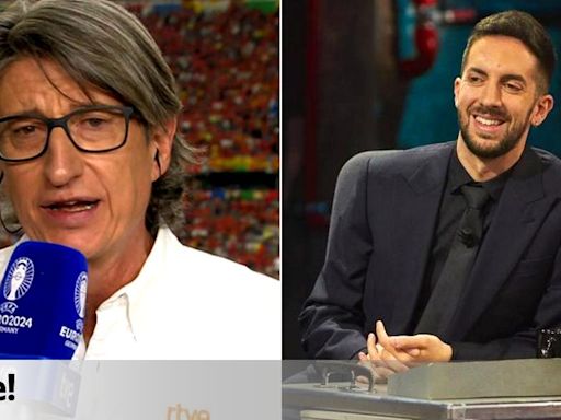 "¡Broncano ya es de todos!": TVE promocionó por primera vez el fichaje del cómico en la semifinal de la Eurocopa