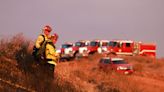 Fireworks ignited California wildfire that destroyed 6 homes as blazes roar