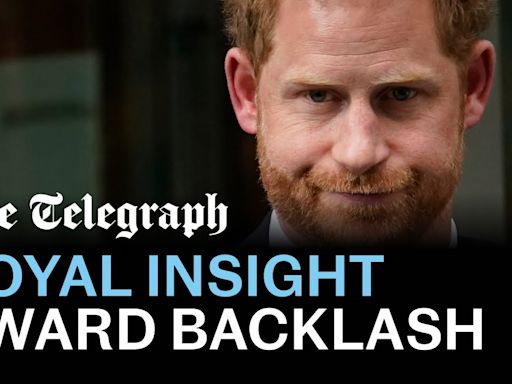 Watch: Prince Harry stunned by military award backlash | Royal Insight