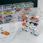 （現貨） ▼玩具車模展示架透明模型收納架多美卡收納盒陳列柜小汽車展示可疊✦