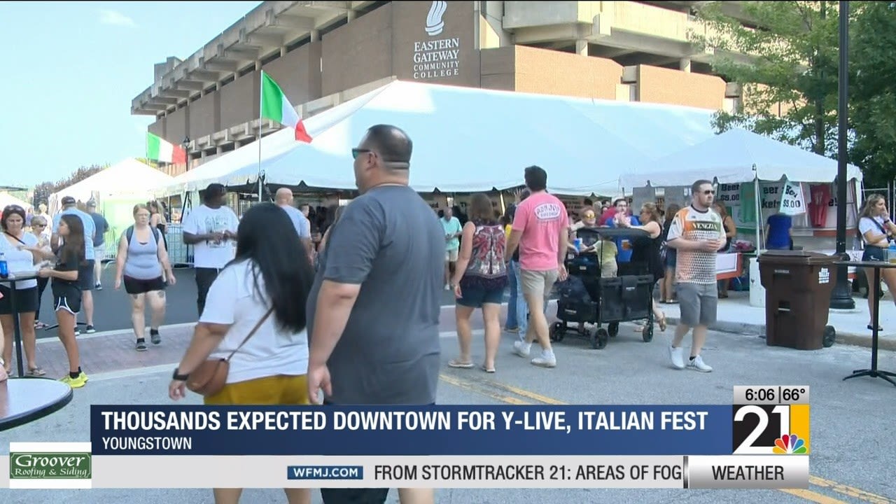 Y-Live concert on same day as Greater Youngstown Italian Fest