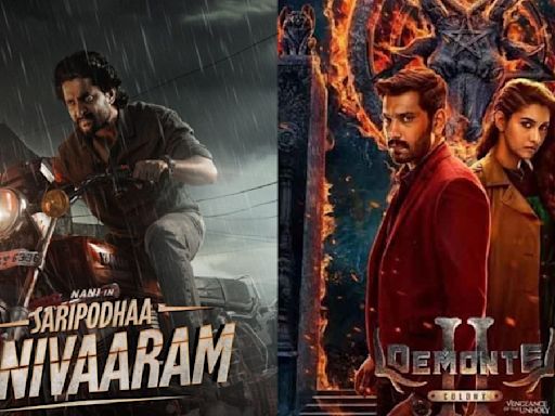 New South OTT Releases This Week: Saripodhaa Sanivaaram To Demonte Colony 2; Watch On Netflix, Zee5 & More