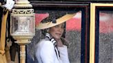 Trooping the Colour Downpour! Kate Middleton and Princess Charlotte Wipe Away Condensation from Carriage Window