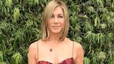 Jennifer Aniston Ditches Her Go-To Black Dress for a Red Floral Reformation Midi (It's $248!)