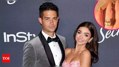 Wells Adams Pays Heartfelt Tribute to Sarah Hyland on Engagement Anniversary - Times of India