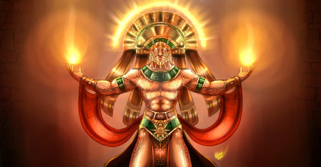 THE INCA GOD INTI: THE GOD SUN by KruzdelZur on DeviantArt