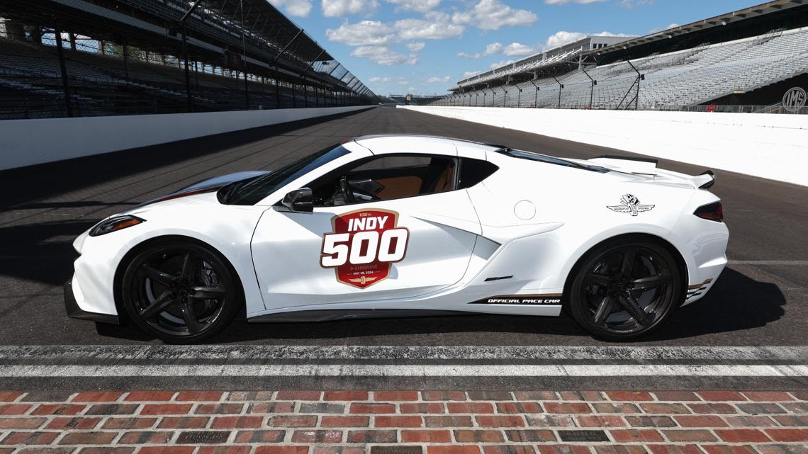 Chevrolet Corvette E-Ray announced as official pace car of this year's Indy 500