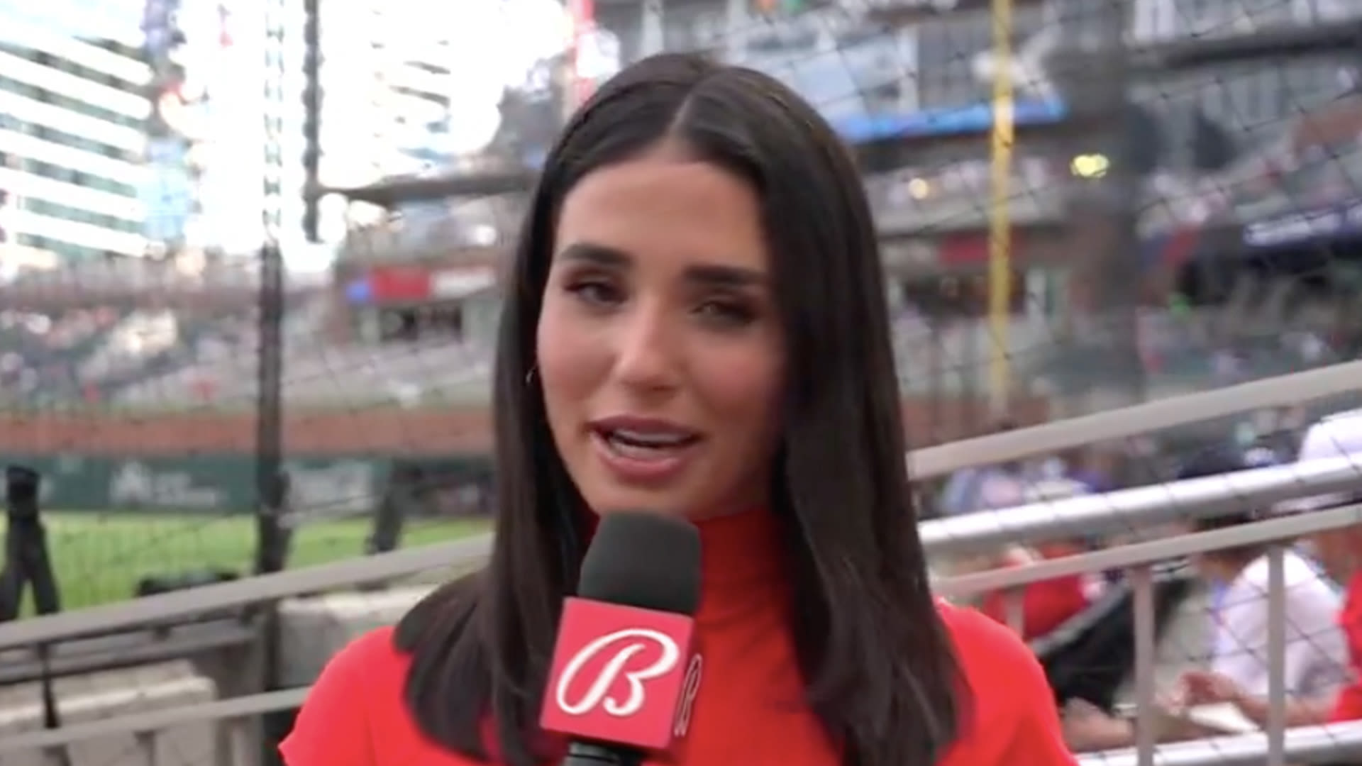 Meet Ashley ShahAhmadi, the stunning reporter brought in for Braves games