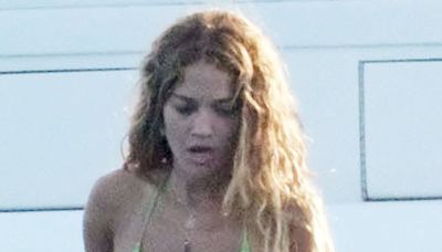 Bikini-clad Rita Ora enjoys yacht day with Taika Waititi in Ibiza